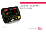 Предварительный просмотр 85 страницы Leica iCON excavate iCP41 Quick Manual