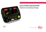 Предварительный просмотр 165 страницы Leica iCON excavate iCP41 Quick Manual