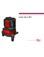 Leica Lino L4P1 User Manual предпросмотр