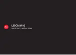 Leica M 10 Instructions Manual preview