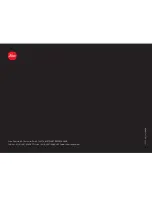 Preview for 61 page of Leica M-A Instructions Manual