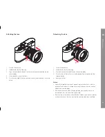 Preview for 85 page of Leica M Edition 60 Instruction Manual