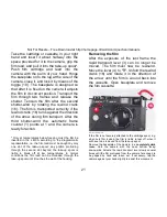 Предварительный просмотр 21 страницы Leica M4-P Instructions Manual