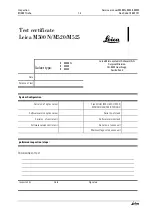 Предварительный просмотр 74 страницы Leica M500 N Service Manual