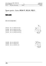 Предварительный просмотр 77 страницы Leica M500 N Service Manual