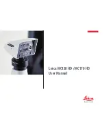 Preview for 1 page of Leica MC120 HD User Manual