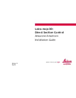 Leica mojo3D Installation Manual предпросмотр