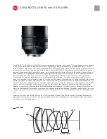 Preview for 1 page of Leica NOCTILUX-M 50 mm f/0.95 ASPH Manual