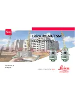 Предварительный просмотр 37 страницы Leica Nova MS60 Quick Manual