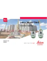 Предварительный просмотр 69 страницы Leica Nova MS60 Quick Manual