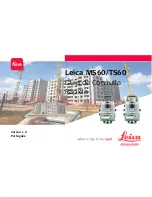 Предварительный просмотр 85 страницы Leica Nova MS60 Quick Manual