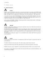 Preview for 8 page of Leica PAULA Instructions For Use Manual