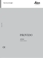 Предварительный просмотр 1 страницы Leica PROVIDO User Manual