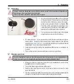 Предварительный просмотр 23 страницы Leica RM2125 Manual