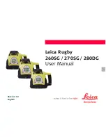 Leica Rugby 260SG User Manual preview