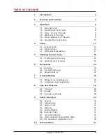 Preview for 3 page of Leica Rugby 410 User Manual