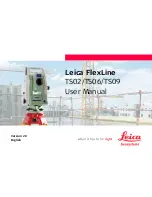 Предварительный просмотр 1 страницы Leica TS02 User Manual