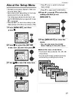 Предварительный просмотр 27 страницы Leica V-LUX 1 Instructions Manual