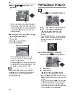 Предварительный просмотр 40 страницы Leica V-LUX 1 Instructions Manual