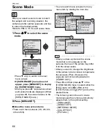 Предварительный просмотр 64 страницы Leica V-LUX 1 Instructions Manual