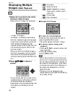 Предварительный просмотр 78 страницы Leica V-LUX 1 Instructions Manual