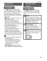 Предварительный просмотр 89 страницы Leica V-LUX 1 Instructions Manual