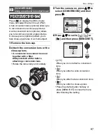 Предварительный просмотр 97 страницы Leica V-LUX 1 Instructions Manual