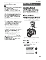 Предварительный просмотр 99 страницы Leica V-LUX 1 Instructions Manual