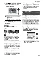 Предварительный просмотр 105 страницы Leica V-LUX 1 Instructions Manual