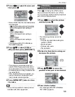 Предварительный просмотр 109 страницы Leica V-LUX 1 Instructions Manual