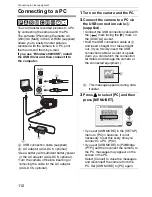 Предварительный просмотр 112 страницы Leica V-LUX 1 Instructions Manual