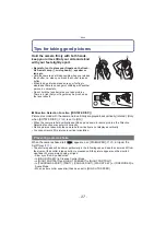 Предварительный просмотр 27 страницы Leica V-Lux 3 Instructions Manual