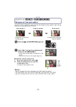 Предварительный просмотр 76 страницы Leica V-Lux 3 Instructions Manual