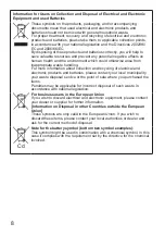 Предварительный просмотр 8 страницы Leica V-LUX 5 7741 Manual