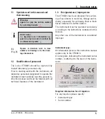 Preview for 5 page of Leica VT1000 S Instruction Manual