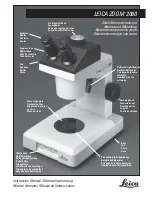 Leica ZOOM 2000 Instruction Manual preview