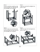 Предварительный просмотр 2 страницы Leick Home 10120 Assembly Instructions