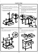 Предварительный просмотр 2 страницы Leick Home 20022 Assembly Instructions