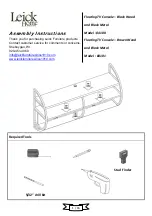 Предварительный просмотр 1 страницы Leick Home 84100 Assembly Instructions Manual