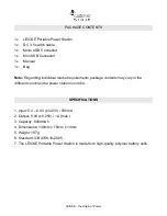 Preview for 3 page of Leicke AK69195 User Manual