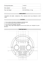 Preview for 3 page of Leicke DJ Roxxx Partybox Grand Manual