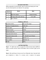 Preview for 3 page of Leicke EP18101 User Manual