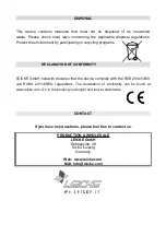 Preview for 9 page of Leicke EP18103 User Manual