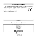 Предварительный просмотр 4 страницы Leicke EP18121 Manual