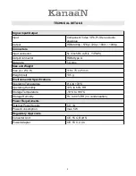 Предварительный просмотр 4 страницы Leicke KN39757 User Manual