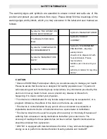 Preview for 5 page of Leicke LH67301 User Manual