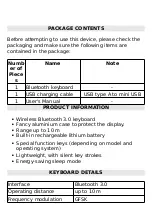 Предварительный просмотр 4 страницы Leicke P7500 User Manual