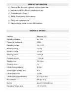 Preview for 3 page of Leicke SI54131 User Manual