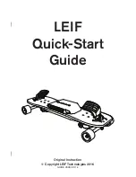 LEIF Technologies LEIF Quick Start Manual предпросмотр