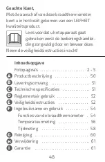 Preview for 48 page of Leifheit 03223 Manual